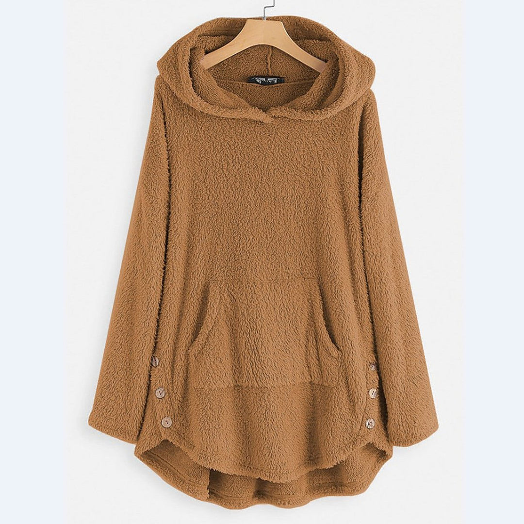 Ula | Women Hooded Cat Fluffy Jacket