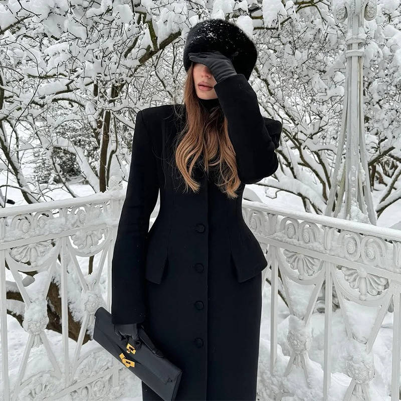Malin | Women Wool Blend Winter Coat