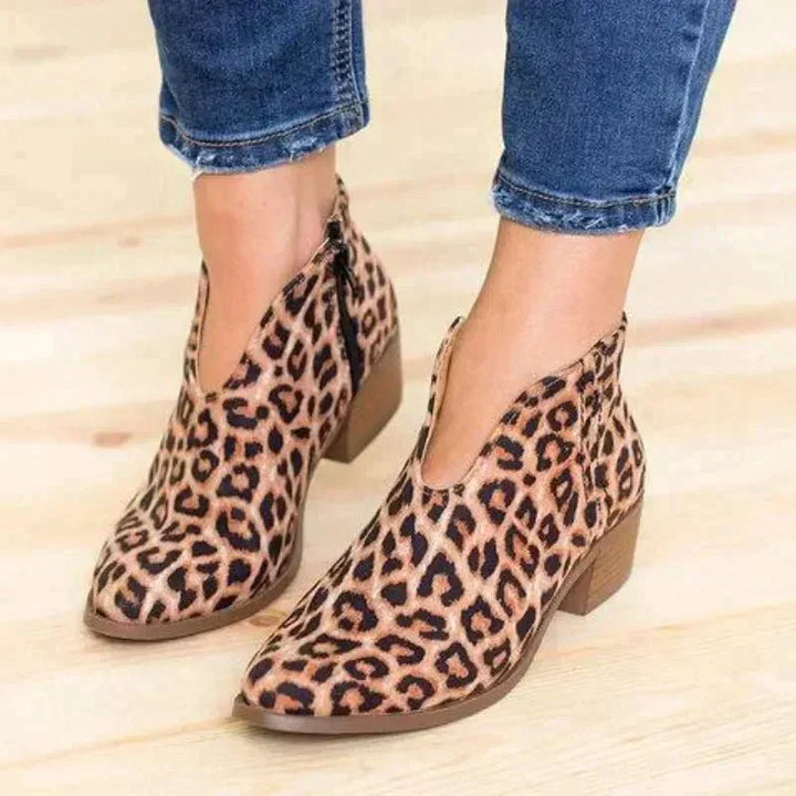 Donna | Women Side Zip Ankle Booties