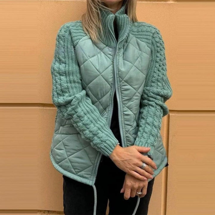 Amy | Women Quilted Knit Zip Padded Jacket