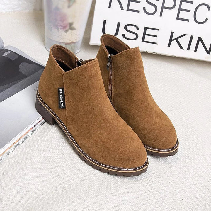 Niniane | Women Block Heel Ankle Boots