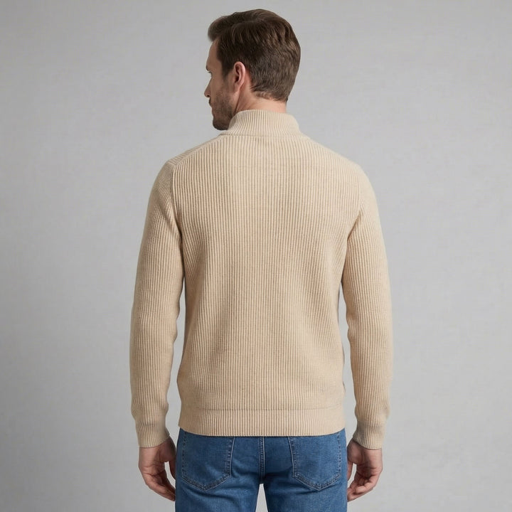 Grant | Men Ribbed Zip Cardigan
