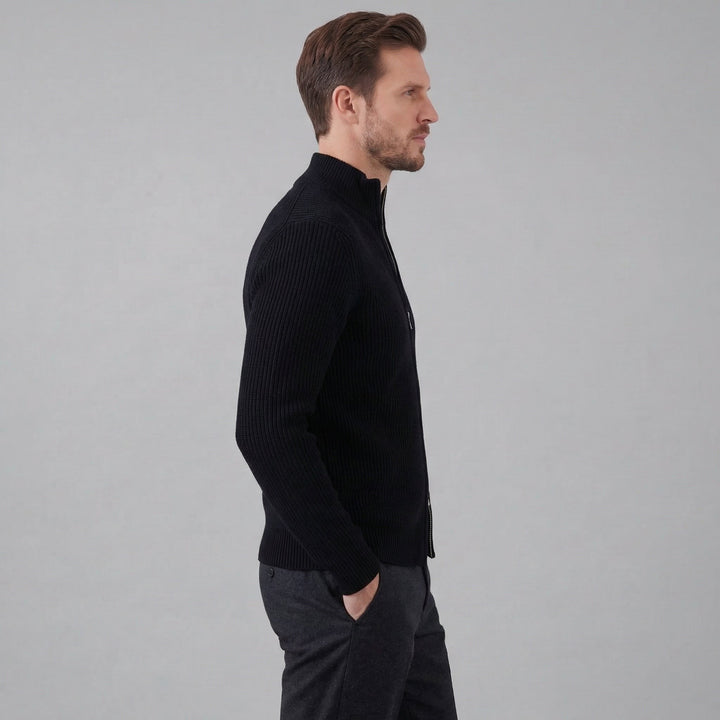 Grant | Men Ribbed Zip Cardigan