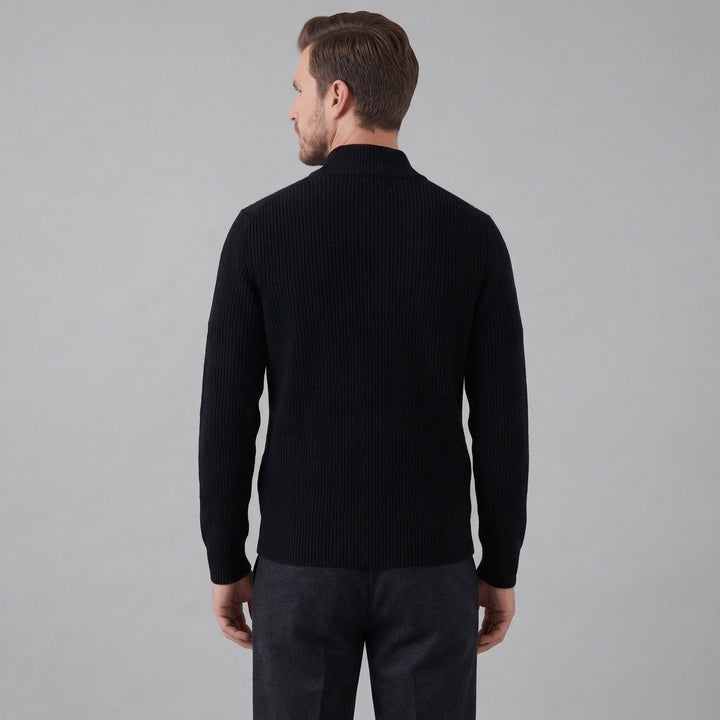 Grant | Men Ribbed Zip Cardigan