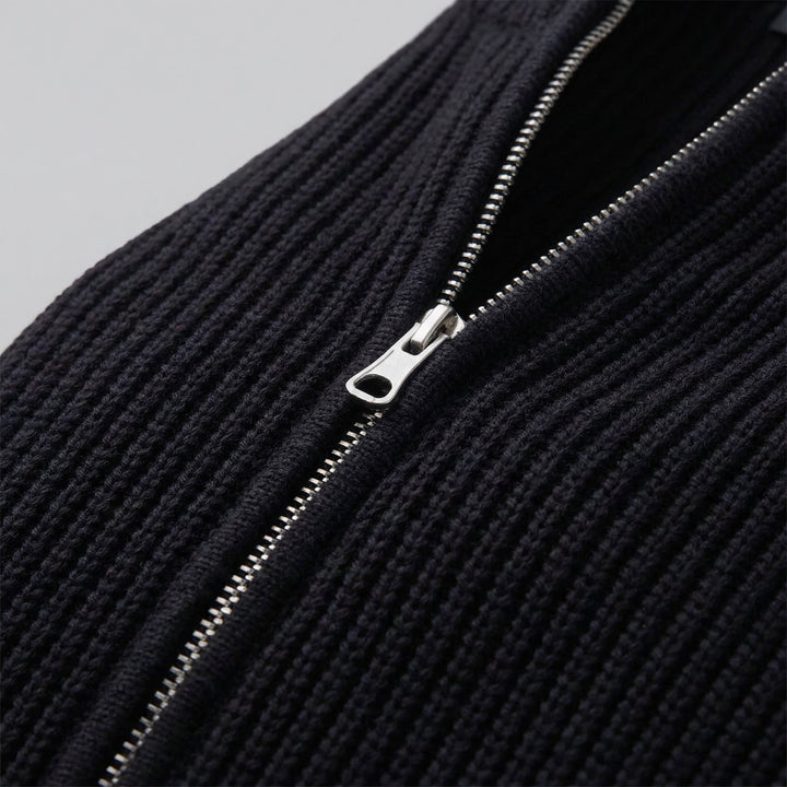 Grant | Men Ribbed Zip Cardigan