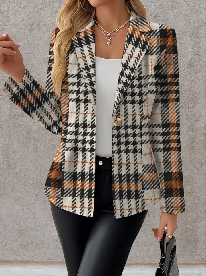 Gunn | Women Plaid Blazer