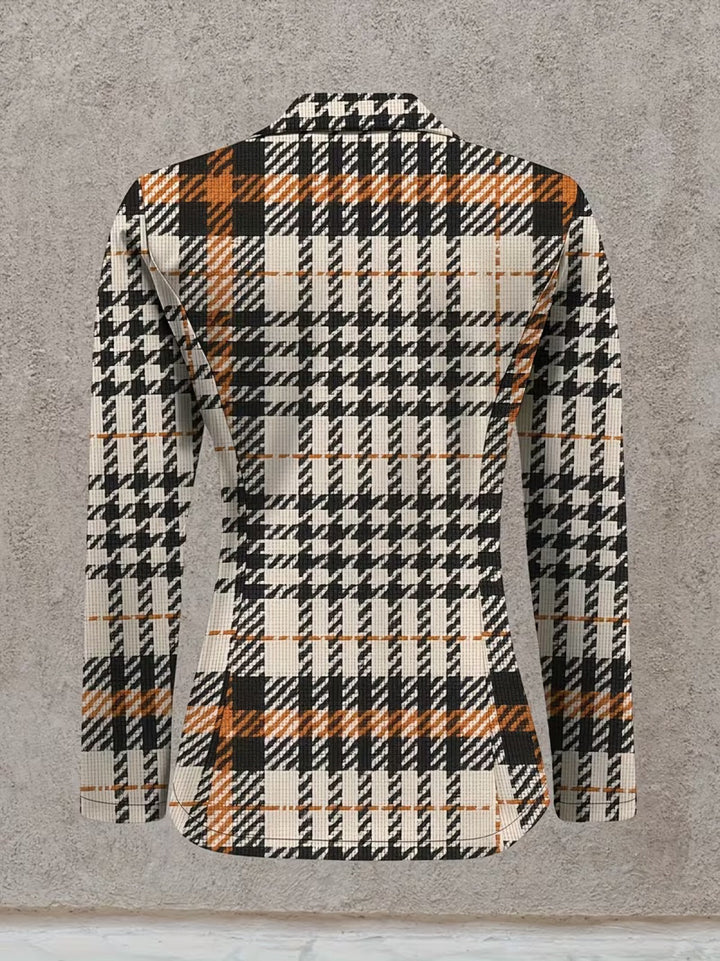 Gunn | Women Plaid Blazer