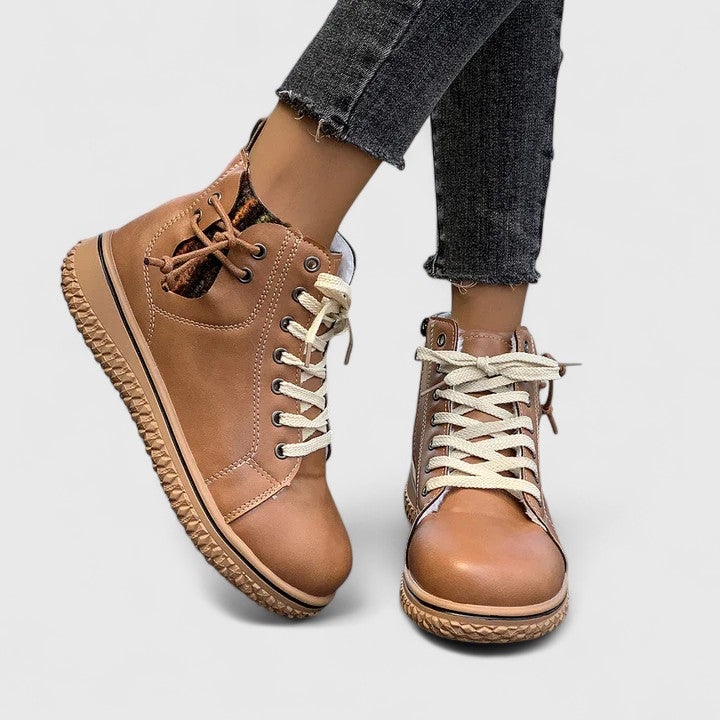 Randi | Women Lace Up Ankle Boots