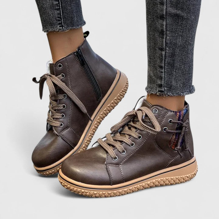 Randi | Women Lace Up Ankle Boots