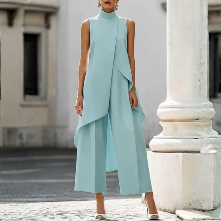 Medea | Women Drop Waist Wide Leg Jumpsuit