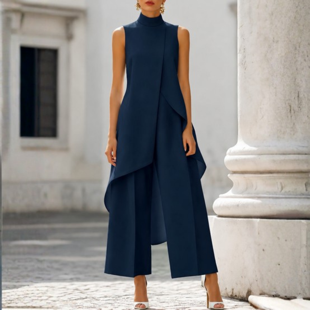 Medea | Women Drop Waist Wide Leg Jumpsuit