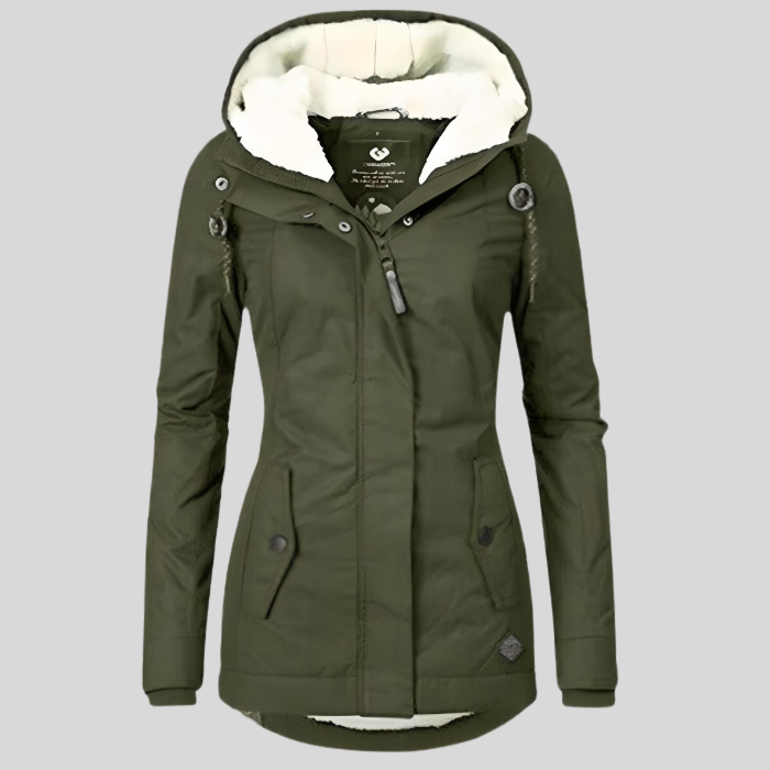 Xara | Women Hooded Lined Winter Jacket