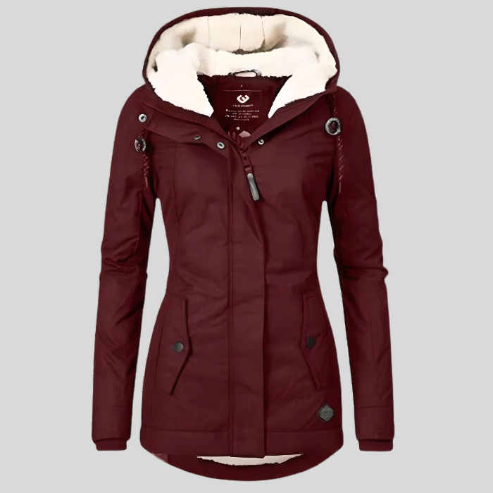 Xara | Women Hooded Lined Winter Jacket