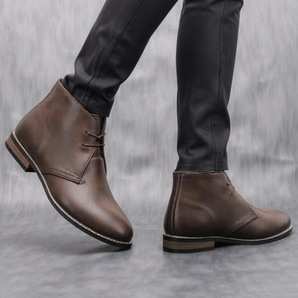 Sondre | Men Leather Chukka Boots