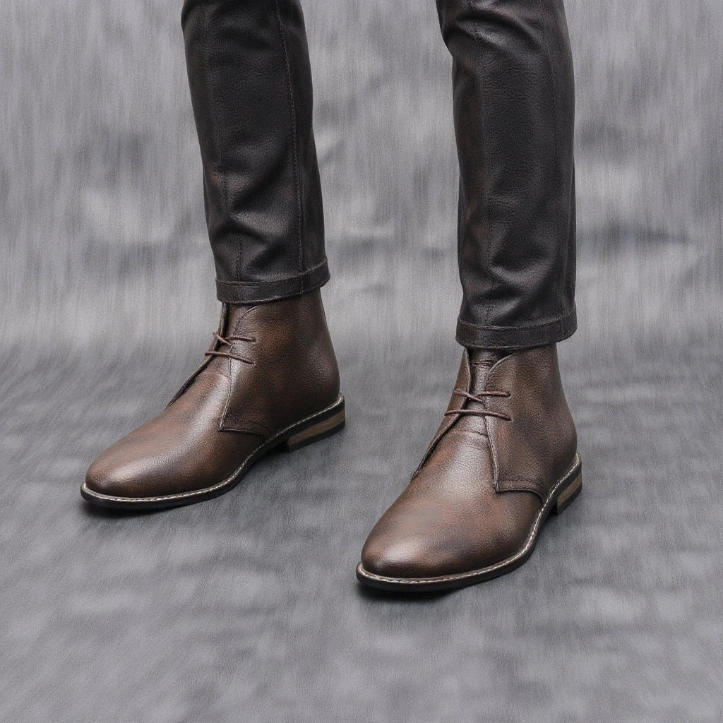 Sondre | Men Leather Chukka Boots