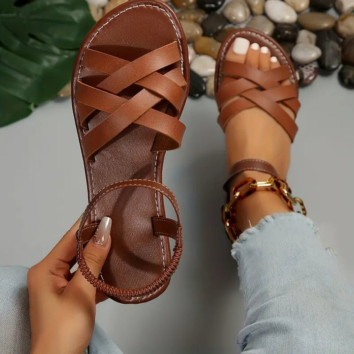 Io | Women Strappy Slide Sandals