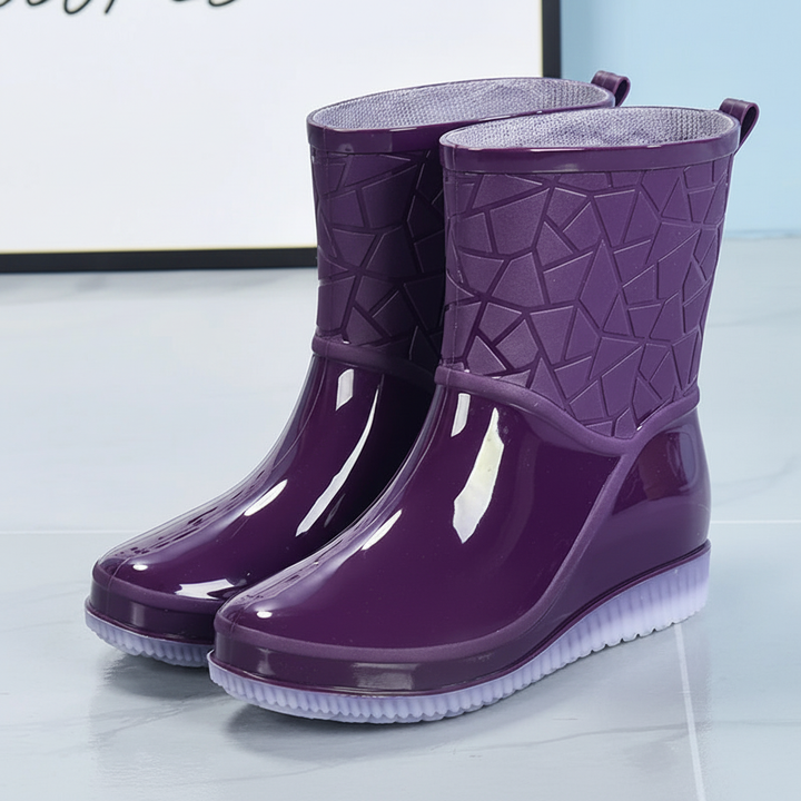 Eldrid | Women Patterned Mid Calf Boots