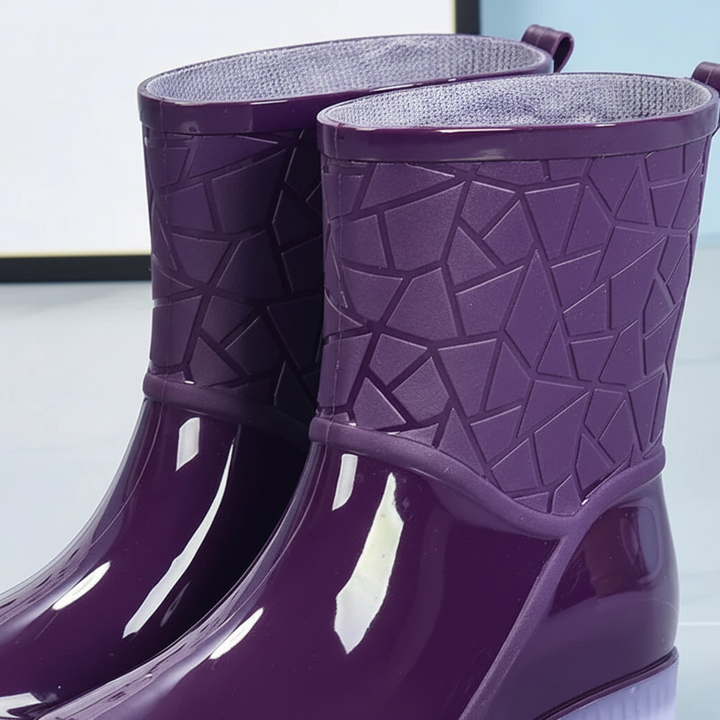 Eldrid | Women Patterned Mid Calf Boots