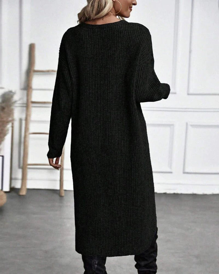 Signe | Women Split Hem Sweater Dress