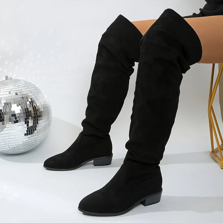 Lois | Women Slouch Over The Knee Boots