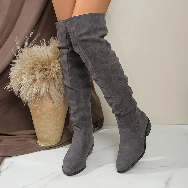 Lois | Women Slouch Over The Knee Boots