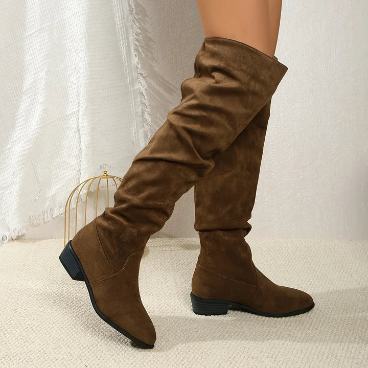 Lois | Women Slouch Over The Knee Boots