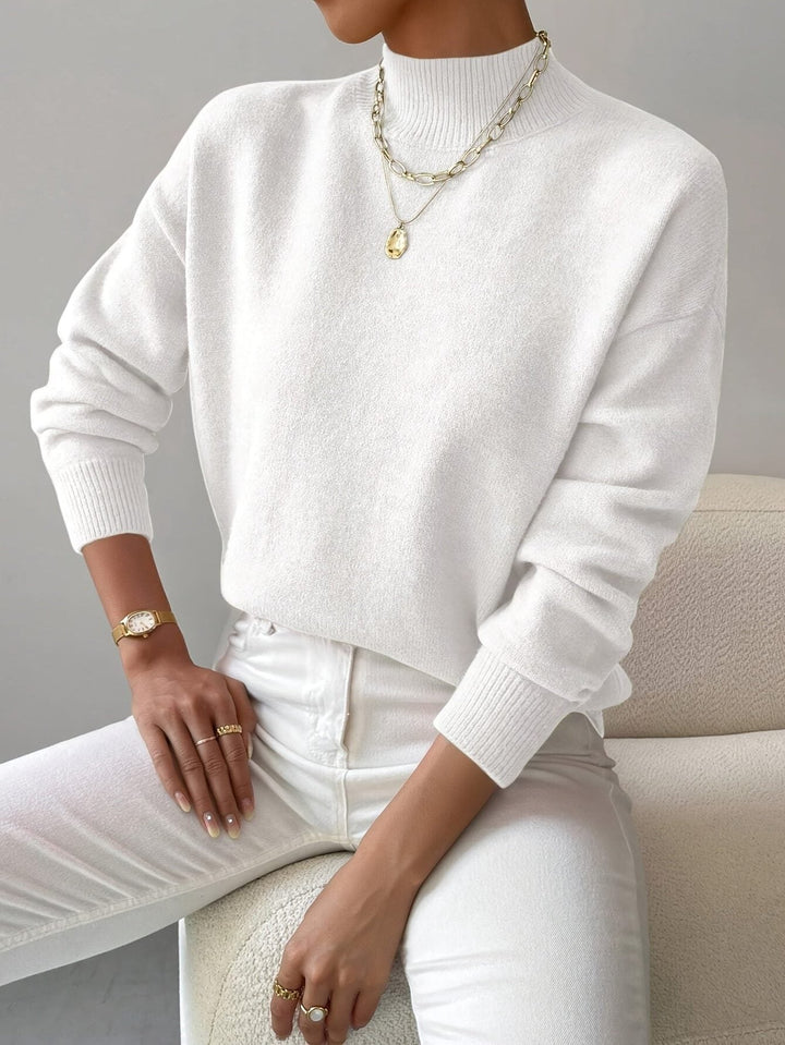 Tilde | Women Ribbed Turtleneck Sweater