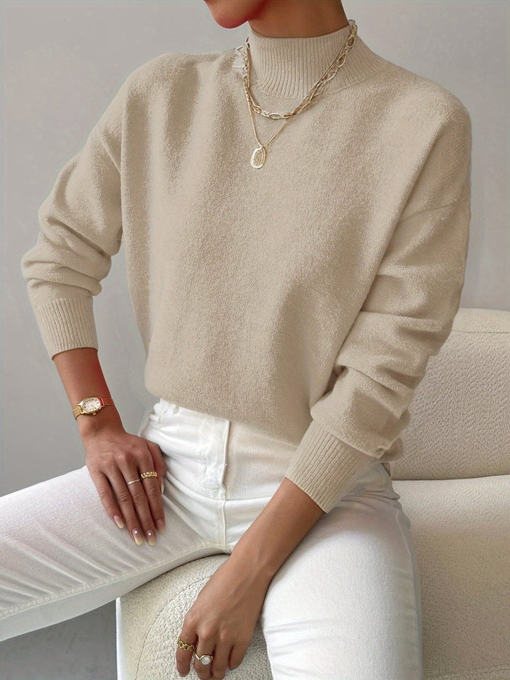 Tilde | Women Ribbed Turtleneck Sweater
