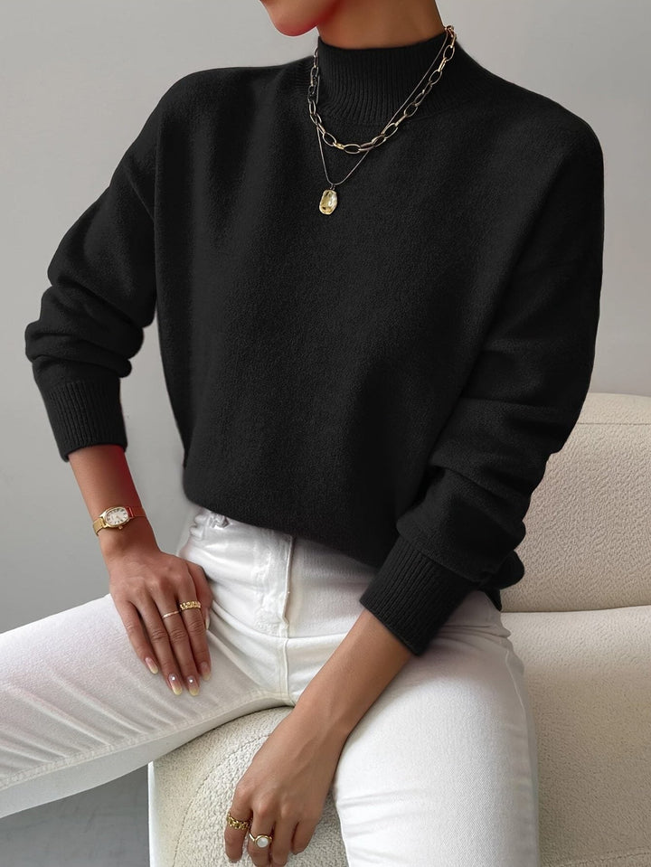 Tilde | Women Ribbed Turtleneck Sweater