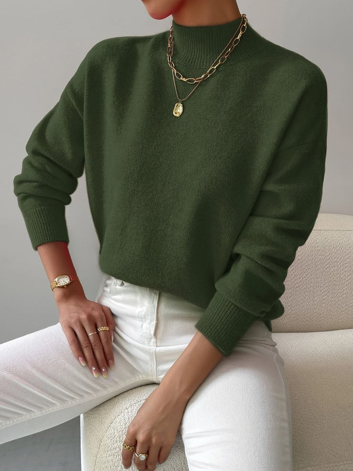 Tilde | Women Ribbed Turtleneck Sweater