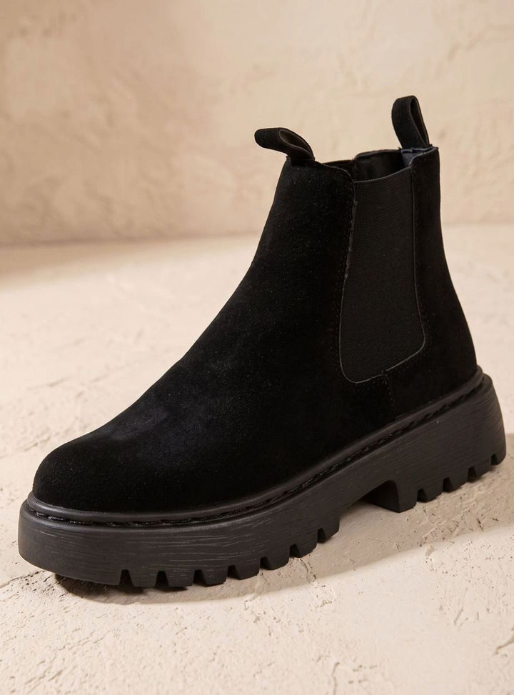 Tanwen | Women Platform Chelsea Ankle Boots