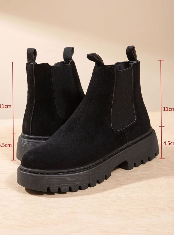 Tanwen | Women Platform Chelsea Ankle Boots