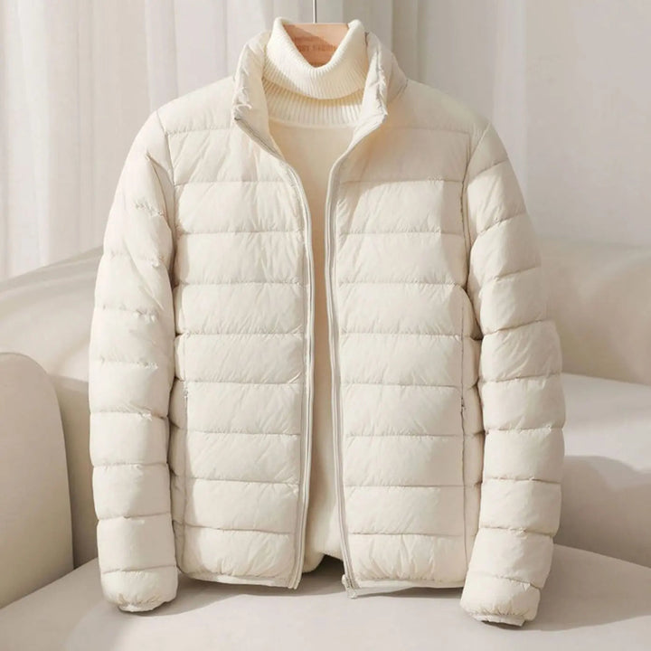 Fawn | Women Stand Collar Quilted Padded Jacket