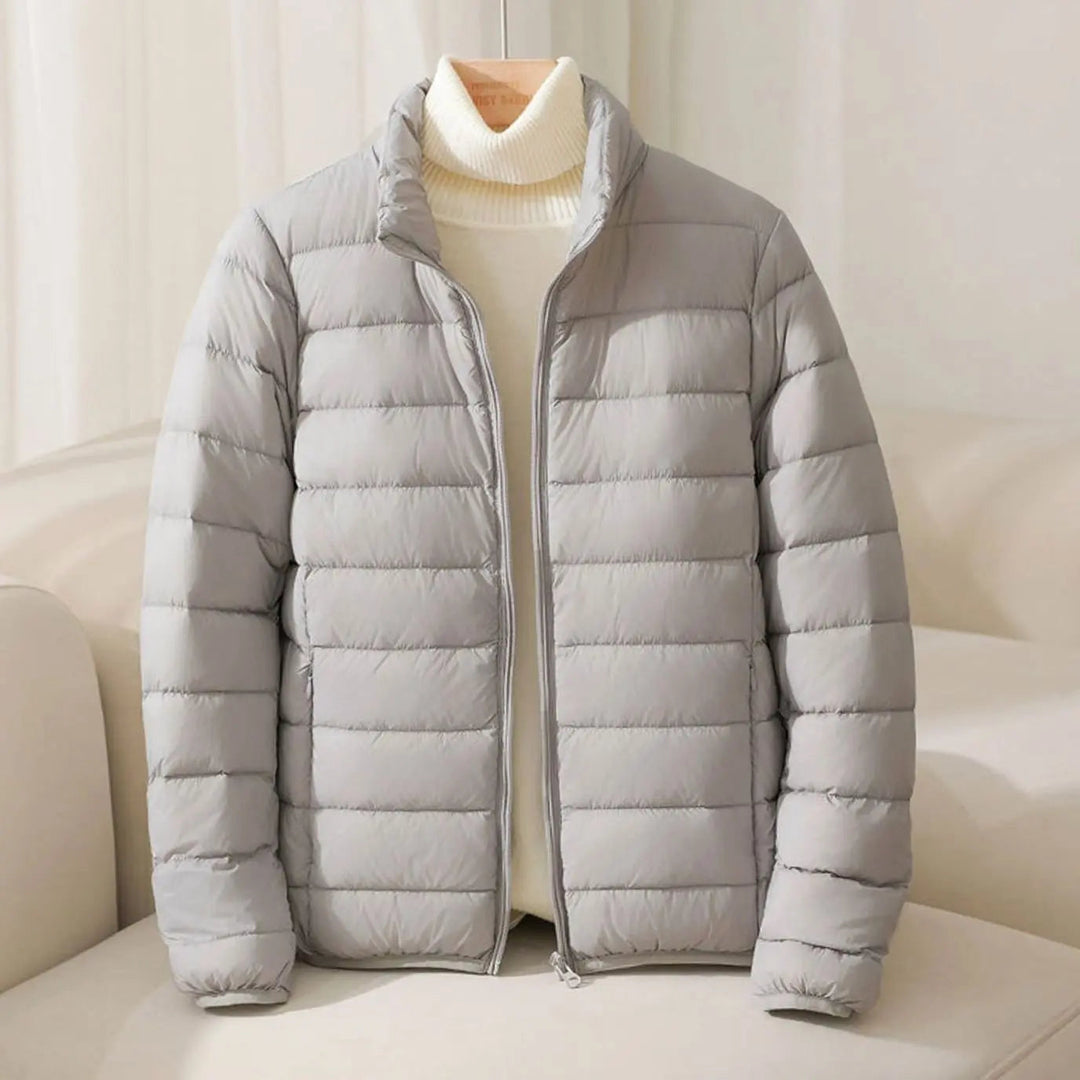 Fawn | Women Stand Collar Quilted Padded Jacket